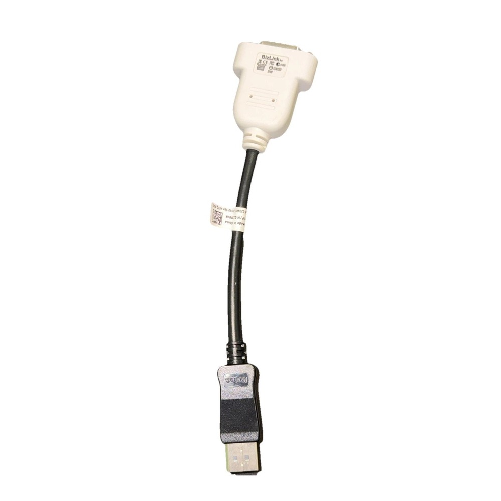 Dell BizLink DisplayPort DP to DVI DVI-D Video Adapter Part 023NVR